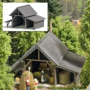 Busch 1382 - 1/87/H0 Heuschuppen - New
