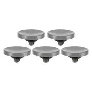 Camera Shutter Button 5pcs Shutter Release Button Concave, Silver