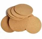 Cork Coasters Heat Pads Beverage Drink Mat Mug Glass Mats Round Cork Coasters