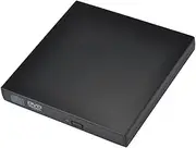 KICHOUSE Portable Cd Writer External Cd Drive USB 2.0 Interface for 98se/me/2000/xp Win8/vista 8.6 Rw Cd Burner