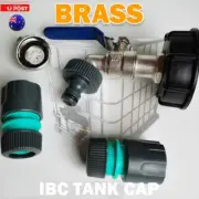 IBC Tank Adapter S60X6 3/4" Brass Garden Tap Hose Outlets Fitting Tool AU