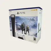 Sony PS5 Disc Edition Console God of War Ragnarök Bundle 825GB - White - NEW