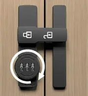 Password Keyboard Compartment Door Lock Suitable for Home School Office Gym Mechanical Combination Cabinet Storage Cabinet Eectronic Toolbox