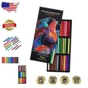 Rich & Creamy 36-Count Pastel Sticks - Blendable, Water Resistant Art Set