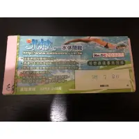 在飛比找蝦皮購物優惠-北城過期票，非中和北一游泳池水藍天游泳館門票