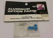 Dynamite Servo Mounts Blue Anodized Aluminum Losi Mini-T 1.0 Mini T Rc DYN8015B