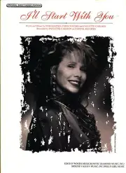 PAULETTE CARLSON I'LL START WITH YOU SHEET MUSIC-PIANO/VOCAL/GUITAR/CHORDS-NEW