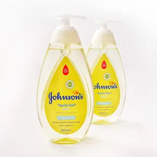 義大利製造 Johnson's 嬌生 嬰幼兒 洗髪精 與 沐浴乳 500ml 不流淚配方