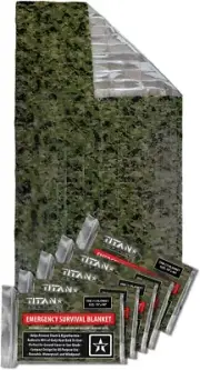 Ultimate 5-Pack Mylar Emergency Blankets - Lightweight, Waterproof & Versatile