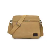 Men's canvas shoulder bag multifunctional messenger bag messenger bag