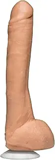 Doc Johnson Signature Series - Kevin Dean - Realistic 12.5 Inch FIRMSKYN Dildo with Removable Vac-U-Lock Suction Cup - F-Machine & Harness Compatible - for Adults Only, Vanilla