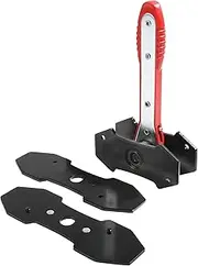 ESEWALAS Brake Caliper Press Tool with 2PCS Large Plates,Car Ratcheting Brake Caliper Piston Spreader Press Tool with 360 Degree Swing Ratchet,for Single Twin Quad Sextuplet Piston Disc Brake Caliper