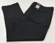Banana Republic Men's Flat Front Pants, Black, Size 40X29