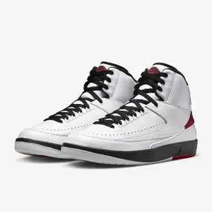 【NIKE 耐吉】籃球鞋 運動鞋 AIR JORDAN 2 RETRO 男鞋 白紅(DX2454106)