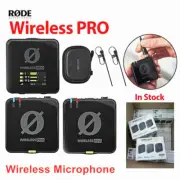 RODE Wireless PRO Compact Wireless Microphone System 2.4g Dual-Channel Recording