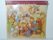 Elena Christmas Vtg 1983 Advent Calendar Nativity Manger American Greetings