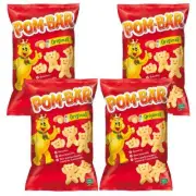 Funny Frisch Pom Bears Original Salted Potato Chips 75g 4er Pack