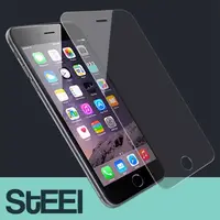 在飛比找PChome24h購物優惠-STEEL iPhone 6 Plus超薄晶透防刮亮面鍍膜防