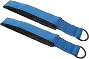 Milisten Elastic Resistance Band 2pcs Workout Bands Resistance Pilates Straps Fitness Equipment Body Shaping Belts Pulling Ropes Yoga Exercise Bands