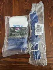 MadSportsStuff Baseball Socks And Belt Combo, Royal Blue, Small
