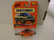 1997 MATCHBOX SUPERFAST #17 ORANGE VW BUG VOLKSWAGEN CONCEPT CAR NEW ON CARD