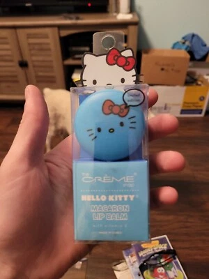 The Creme Shop Hello Kitty COOL AS MINT Macaron Lip Balm 0.26oz