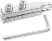 1 Set Angle Valve Extractor Threaded Remover Stripped Screw Extractor Broken Valve Screw Tool Thread Remover Broken Thread Extractor Broken Remover Metal Silver