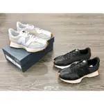 【代購】NEW BALANCE 327 白/黑 皮革 焦糖底 WS327LA/WS327LB