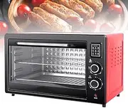 Electric Pizza Oven, Multifunctional Cake Baking Machine, Household Bread Maker with Baking Tray and Wire Rack, with 30 Min Timer & 70-230 ℃ Temperature Control, for Hotel Restaurant Home