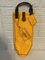 Veuve Clicquot Champagne Brut Yellow Insulated Cooler Shopping Bag Folding