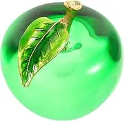 HAMPPLIES Decorative Crystal Apple Ornament Desktop Adornment for Living Unique Home Decor Accessories for Stylish Interior Decoration