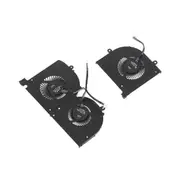 Laptop CPU & GPU Cooling Fan for GS75 9SG 9SF 9SE Stealth P75 Creator MS-17G1 17G2 17G3 BS5005HS-U3J Black