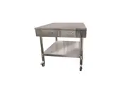 Work Bench with 2 Drawers and Under Shelf - SWBD8-2
