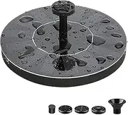 Pond Water Features Solar Fountain Pump， LiftFloating Solar Powered Water Fountain Pump for Bird Bath Garden Pond Pool Fish Tank Outdoor Fountain Supplies(16cm)