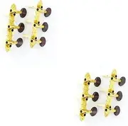 Totority Sets Classical Guitar Tuners Steel Classic Guitar Tuning Pegs Machine Heads Easy Installation Pcs