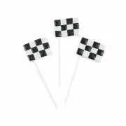 Checkered Suckers, Candy -12 Pieces