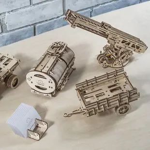 Ugears 自我推進模型 (Additions for Truck UGM-11卡車改造配件)