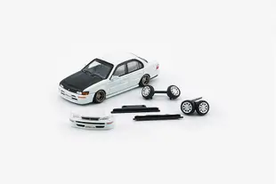 現貨|Corolla 1996 AE100 珍珠白 BM 1/64 豐田 合金車模型 收藏