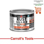 White Knight Rust Guard Cold Gal Primer Paint - Grey - 100mL