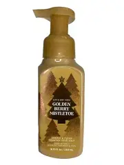 1 BATH & BODY WORKS GENTLE & CLEAN FOAMING HAND SOAP GOLDEN BERRY MISTLETOE NEW