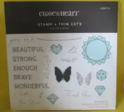 Close To My Heart - CC52114 You Are Enough - Stamp & Thin Cuts Set - New