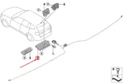 BMW X4 F98 FM2 Antenna Amplifier 65206840268 NEW GENUINE