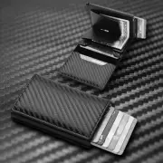 Credit Card Holder Smart Minimalist Wallet Pocket Men Women Slim Cardholder Bank