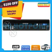 Epson ES-60W business Card/ID Card Mobile Document/PHOTO Wi-Fi Scanner 30PPM