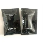 2 pc Chanel Le Volume De Chanel 10 Noir Mascara Travel Size 1ml each (Sealed)