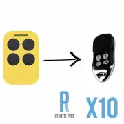 10 x Code Ezy Boss SteelLine 2211L Compatible Garage Door Remote BHT4/BOL4/BOL6