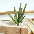 DIY Artificial Plants Plastic Artificial Succulents Plant Cactus Branch Garden
