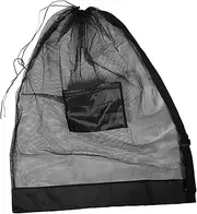 HANABASS String Big Ball Net Bag Single Shoulder Ball Bag Basketball Storage Basketball Holder