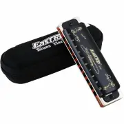 EASTTOP 10Hole Diatonic Blue Harmonica Paddy Diatonic Mouth Organ Harmonica Gift