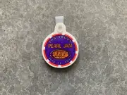 KROQ X Pearl Jam (Eddie Vedder) - Key Chain / Keychain - 1998 - Las Vegas
